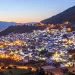 visiting Chefchoune during 10 Days from Tangier to Marrakech via Imperial Cities and Sahara Desert