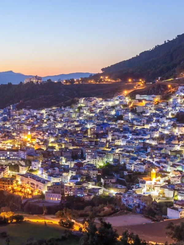 visiting Chefchoune during 10 Days from Tangier to Marrakech via Imperial Cities and Sahara Desert