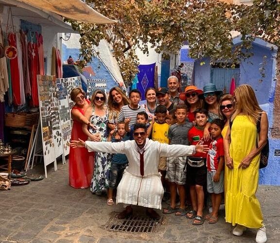 Explore the enchanting Blue City of Chefchaouen with a local expert guide on our Morocco small group tours.